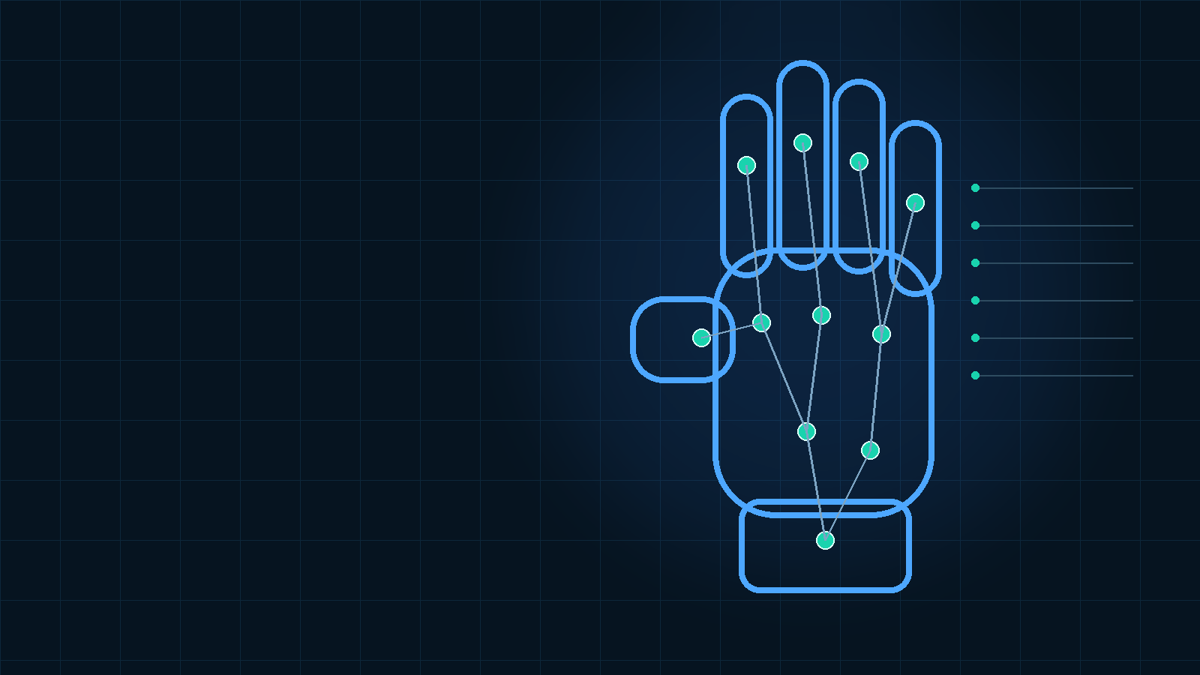 Robot training glove integration architecture